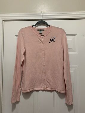 3/$15 499 South Silk Blend Pink Knit Sweater Top Size Small